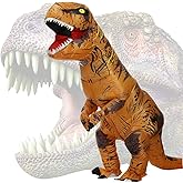 JASHKE Inflatable Dinosaur Costume Dinosaur Costumes for Adult T-rex Inflatable Costumes Adult for Halloween Christmas
