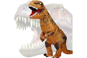 JASHKE Inflatable Costume Dinosaur Inflatable Costumes Trex Costume Inflatable Halloween Costumes Adult