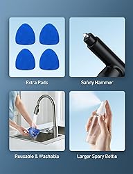 AstroAI Windshield Cleaner Tool, Car Interior