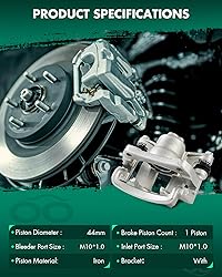 SCITOO 19B6035 19B6034 Rear Left & Right Disc Brake
