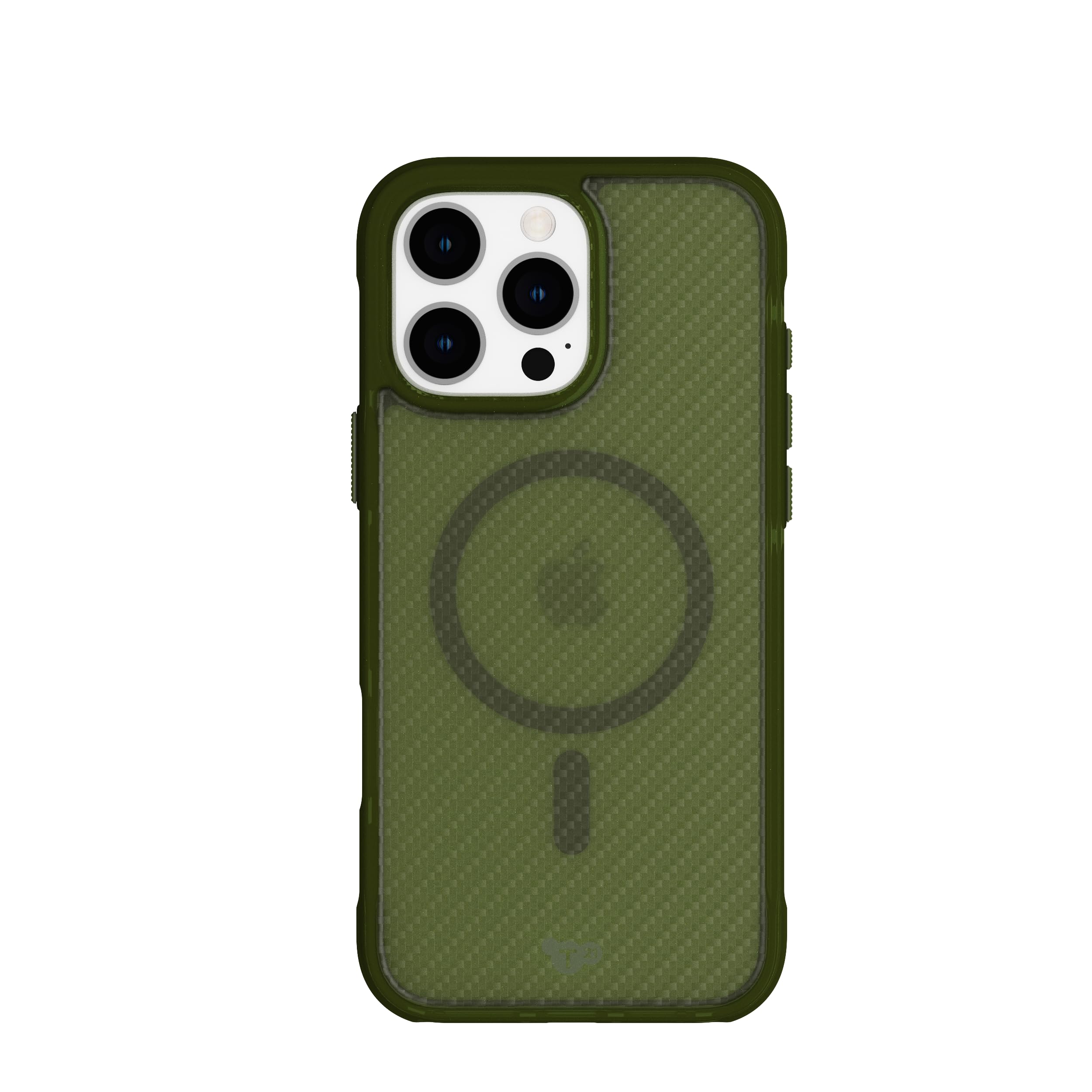 Tech21 EvoArmor for iPhone 16 Pro Max Compatible with MagSafe - Impact Protection Case 21x Military Standard Tested in Green