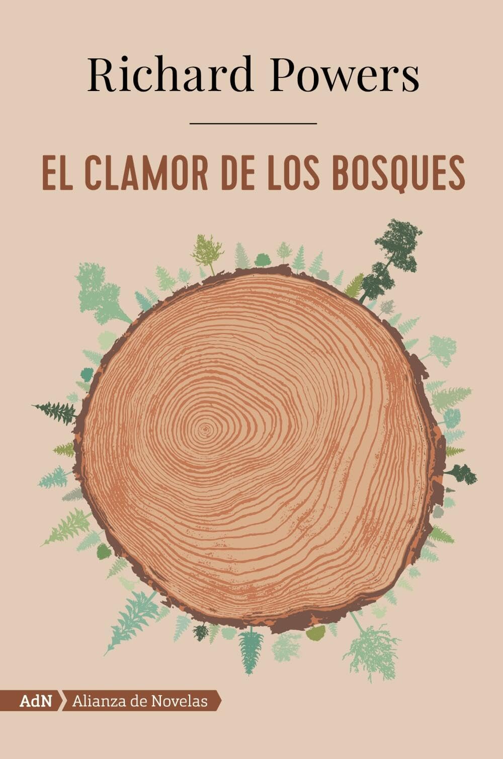 Portada de El clamor de los bosques (AdN) (AdN Alianza de Novelas)