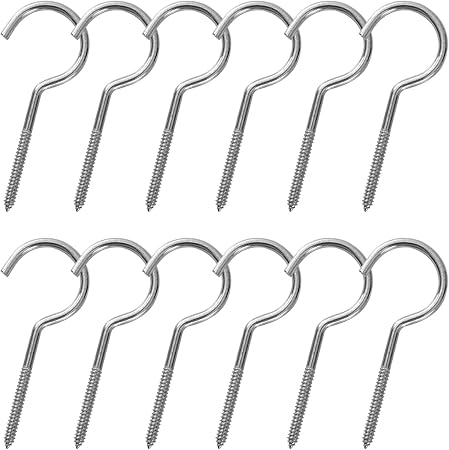 Amazon Com Gydandir Heavy Duty Large Screw Hooks Jumbo Ceiling