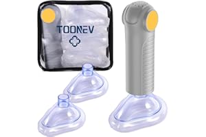 TOONEV Airway Assist Management Device, Suction Device for Kids and Adults, Home Emergency Kits Portable Airway Suction Rescue Device for Airway with 3 Marks, First Aid Kit Suction Rescue Device for Children