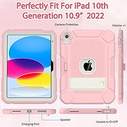 BMOUO Case for iPad 10th Generation 10.9 inch