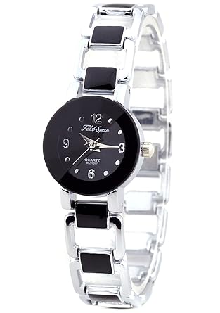 Feldspar Analogue Black Dial Girls Watch - Watch for Womens W2H001