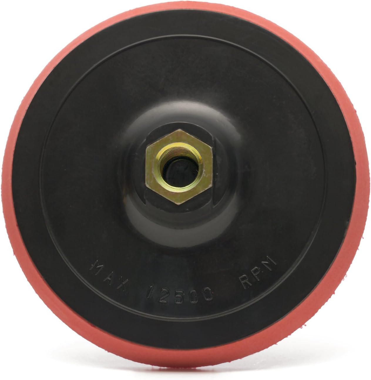 MaxiDetail BP1021 Rotary Backing Plate M14, Polishing Backing Pad with hook and loop fastener, 125mm / 5 inch