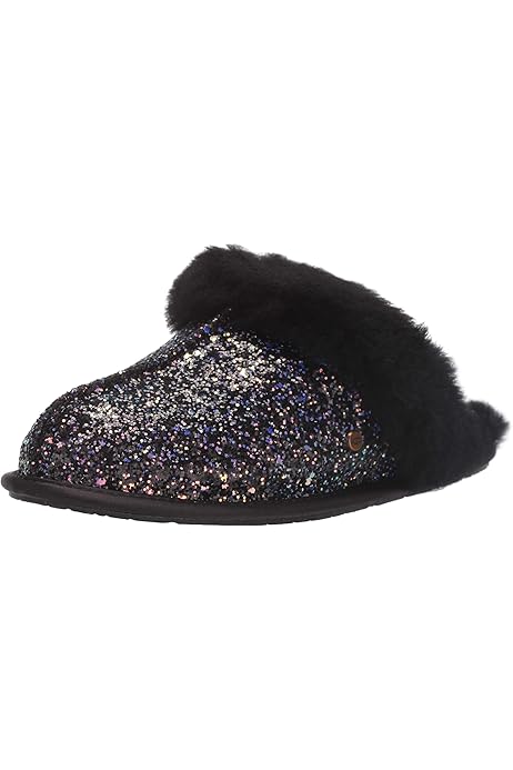 ugg sparkle slippers black