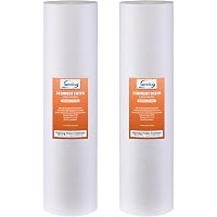 ISpring FP25BX4 20 X 4.5 Whole House Water Filter Replacement Cartridges Fine Sediment Filters 5 Micron Pack Of 4