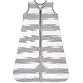 Burt's Bees Baby unisex-baby Beekeeper Wearable Blanket, 100% Organic Cotton, Swaddle Bag