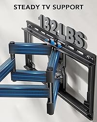 Pipishell Full Motion TV Wall Mount for 42-85 inch