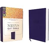 NRSVue, Gift Bible, Leathersoft, Blue, Comfort Print