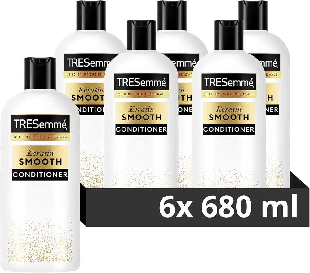 TRESemme Keratin Smooth Conditioner 6x 680ml Frizz Control Smoothness Shine