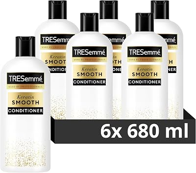 TRESemme Keratin Smooth Conditioner 6x 680ml Frizz Control Smoothness Shine