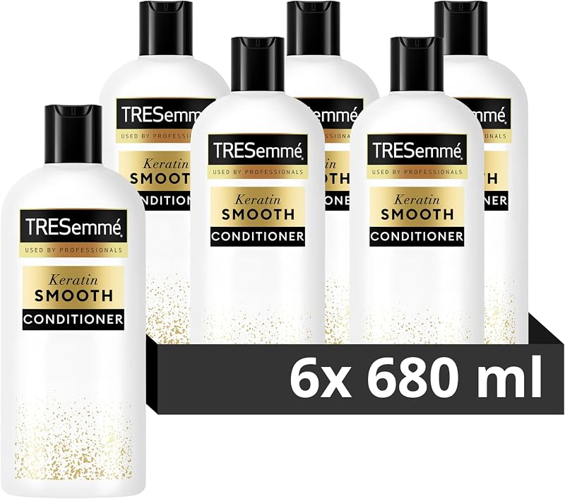 TRESemme Keratin Smooth Conditioner 6x 680ml Frizz Control Smoothness Shine