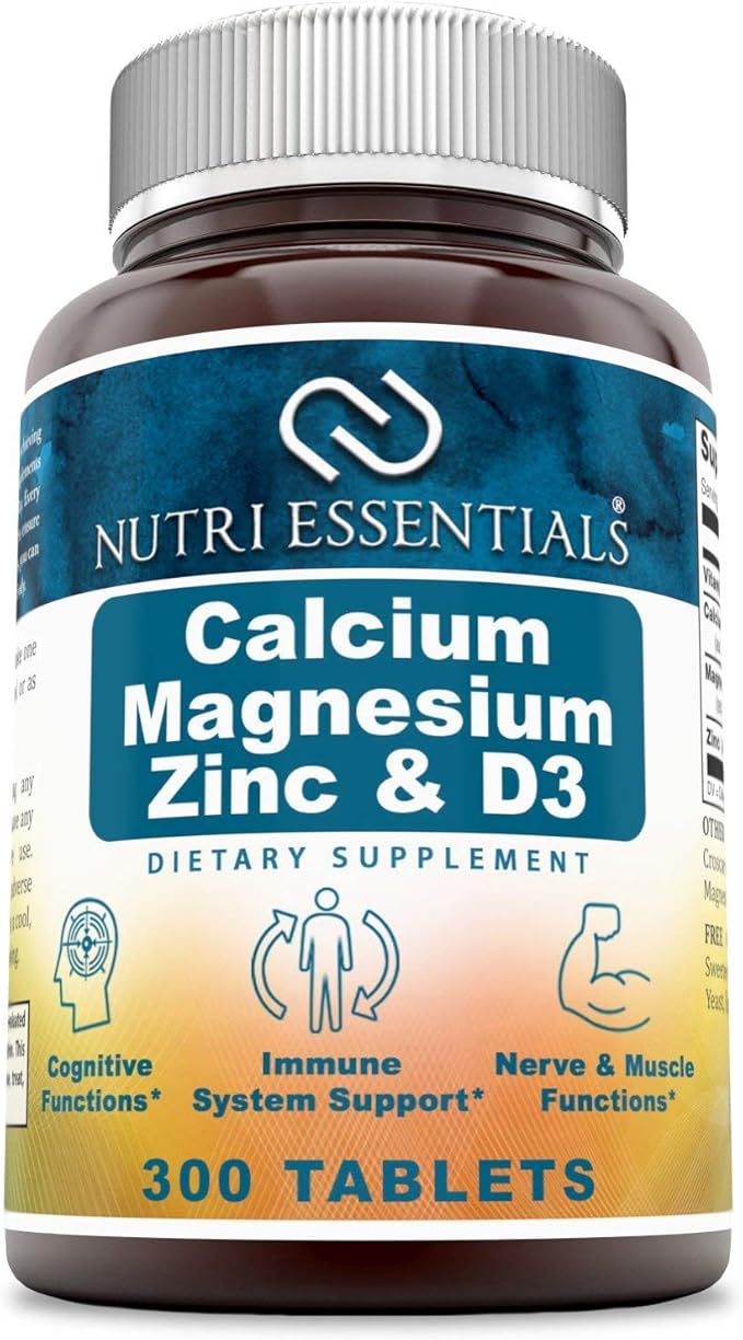 Nutri Essentials Calcium Magnesium Zinc + Vitamin D3