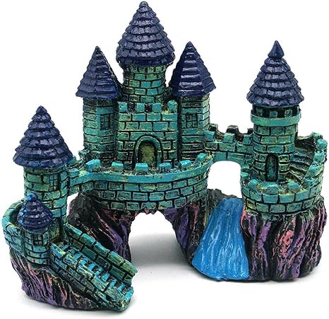 castle aquarium ornament