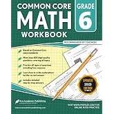 6th grade Math Workbook: CommonCore Math Workbook