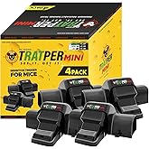 Tratper Mouse Tunnel Traps. Prevents Accidental Triggering with Dual Tunnel Design. Covered Snap Traps for Humane Kill, Safe and Reusable, Pest Control for Mice, Indoor &amp; Outdoor Use, 4 Pack
