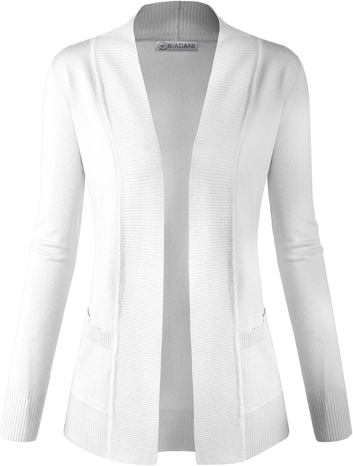 black and white cardigan sweater