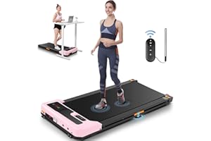 SYTIRY Walking Pad Treadmill, 2.5HP Low Noise Under Desk Treadmill with Wider Running Belt, Portable Treadmills for Home/Office, Walking Jogging Running Machine with LED Screen and Remote Control