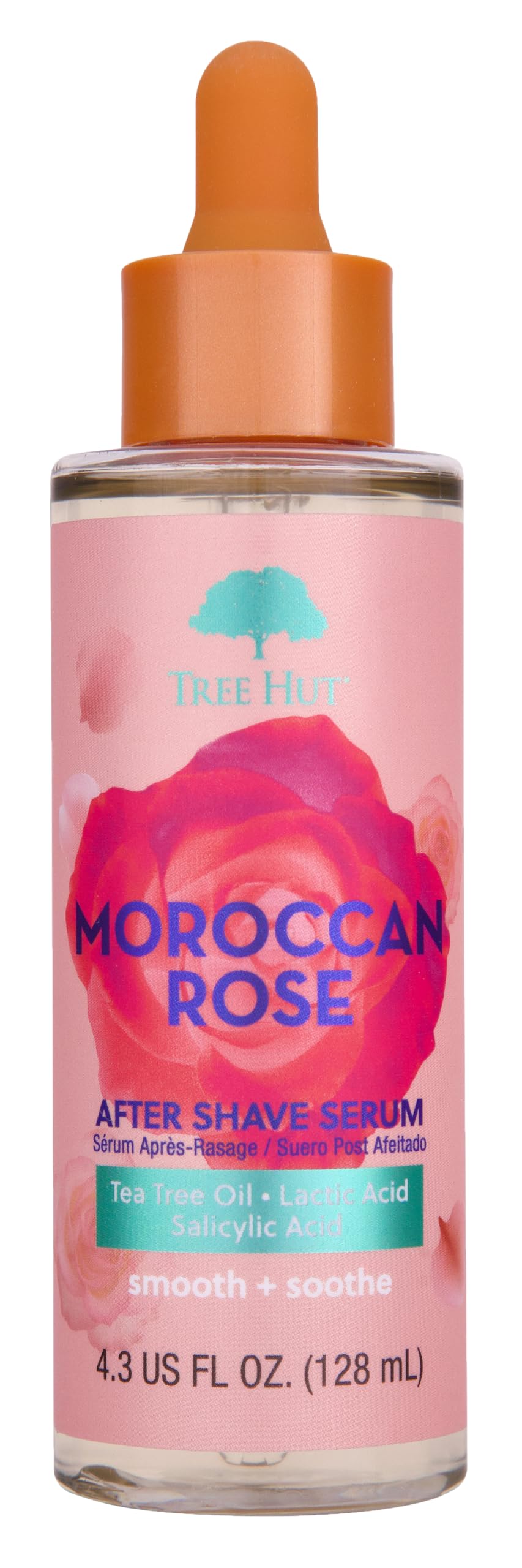 Photo 1 of Tree Hut Moroccan Rose After Shave Serum | Helps Keep Skin Smooth & Soothed After Shaving, Sensitive, 4 fl oz.