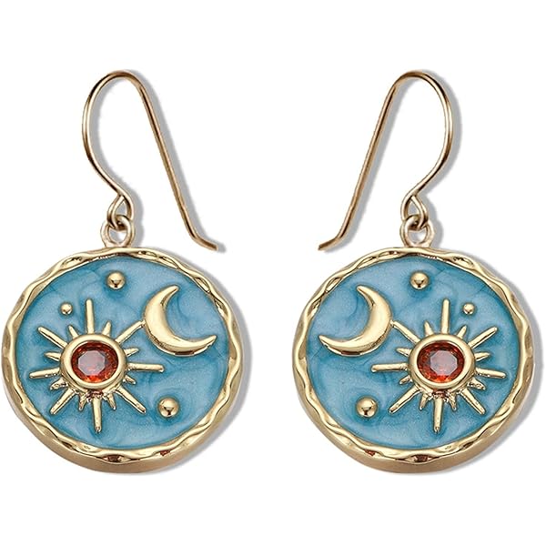 Miniblings Dalappaard oorbellen Dalahäst paard Dala Zweeds paard Zweden - handgemaakte modesieraden I oorbellen oorsieraden verzilverd, 14mm, Katoen, Geen edelsteen