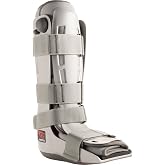 Breg Genesis Full Shell Walker, Tall or Mid-Calf (Tall, Medium) | Lightweight Pneumatic Walker Boot for Fracture, Sprain &amp; Post Op Injury Recovery, Cast Alternative (M: 4-Strap Tall)