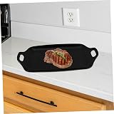 MAGICLULU Ceramic Nonstick Baking Pan Double Handle Black Ovenware for Cakes view 5