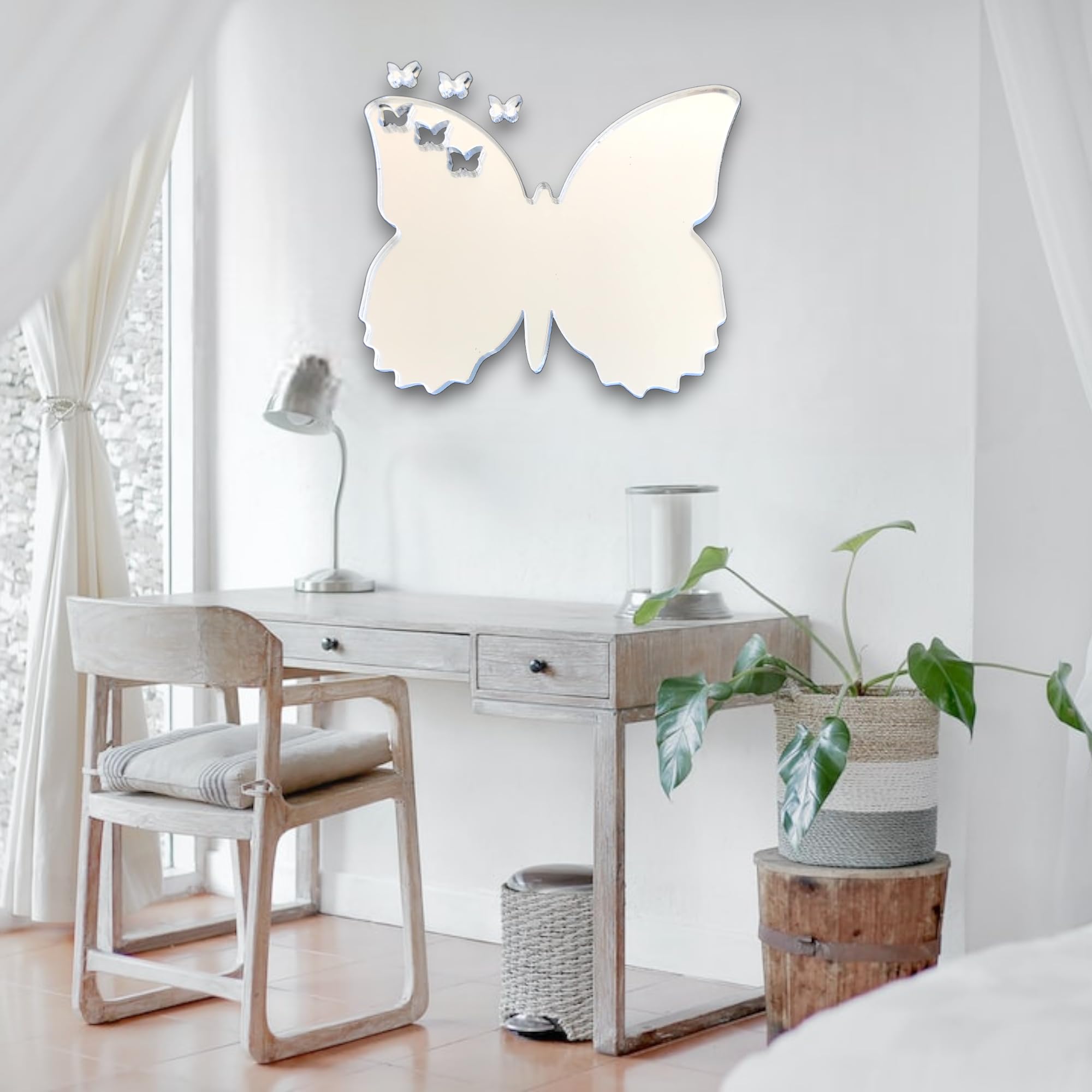 Frilly Butterflies out of Butterfly Mirror - 45cm x 35cm