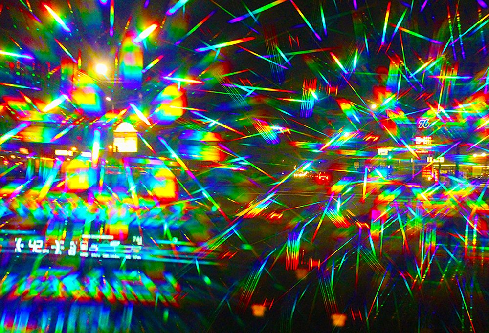 Rainbow Symphony Diffraction Grating Rainbow Peepholes, 13500 Line/Inch, Made in USA, Package of 50