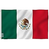 Anley Fly Breeze 3x5 Foot Mexico Flag - Vivid Color