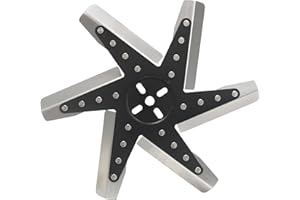 Derale 19315 15" High Performance Stainless Steel Flex Fan Reverse Rotation