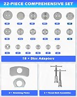 DAYUAN Disc Brake Caliper Piston Rewind Tool Kit for Cars Trucks Four-Wheel view 5