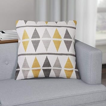Amazon Com Hnu Oversize Throw Pillow Geometric Patterns Grey