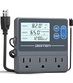 Exo Terra Thermostat with Day and Night Timer for Reptile