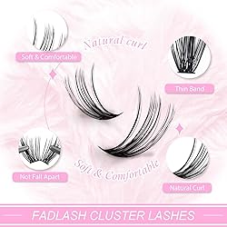 Individual Lashes Big Tray D Curl Lash Clusters 10D