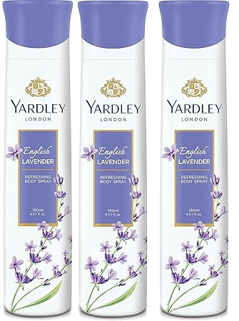 YARDLEY London English Lavender Deodorant Combo for Women (Pack Of 3)