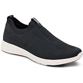 Aetrex Women&rsquo;s Felicity Orthopedic Knit Slip On Sneakers Women&ndash; Arch Support Walking Shoes Women with Removable Insole, Lightweight EVA Cushioning for All-Day Comfort