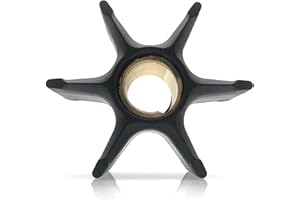 KUNOANZ 5001593 435821 395864 18-3059 Water Pump Impeller For Johnson Evinrude OMC Outboard 65 80 85 88 90 100 105 110 112 115 120 125 130 135 140 150 155 175 185 200 225 235 250 275 300 HP 397131 391538