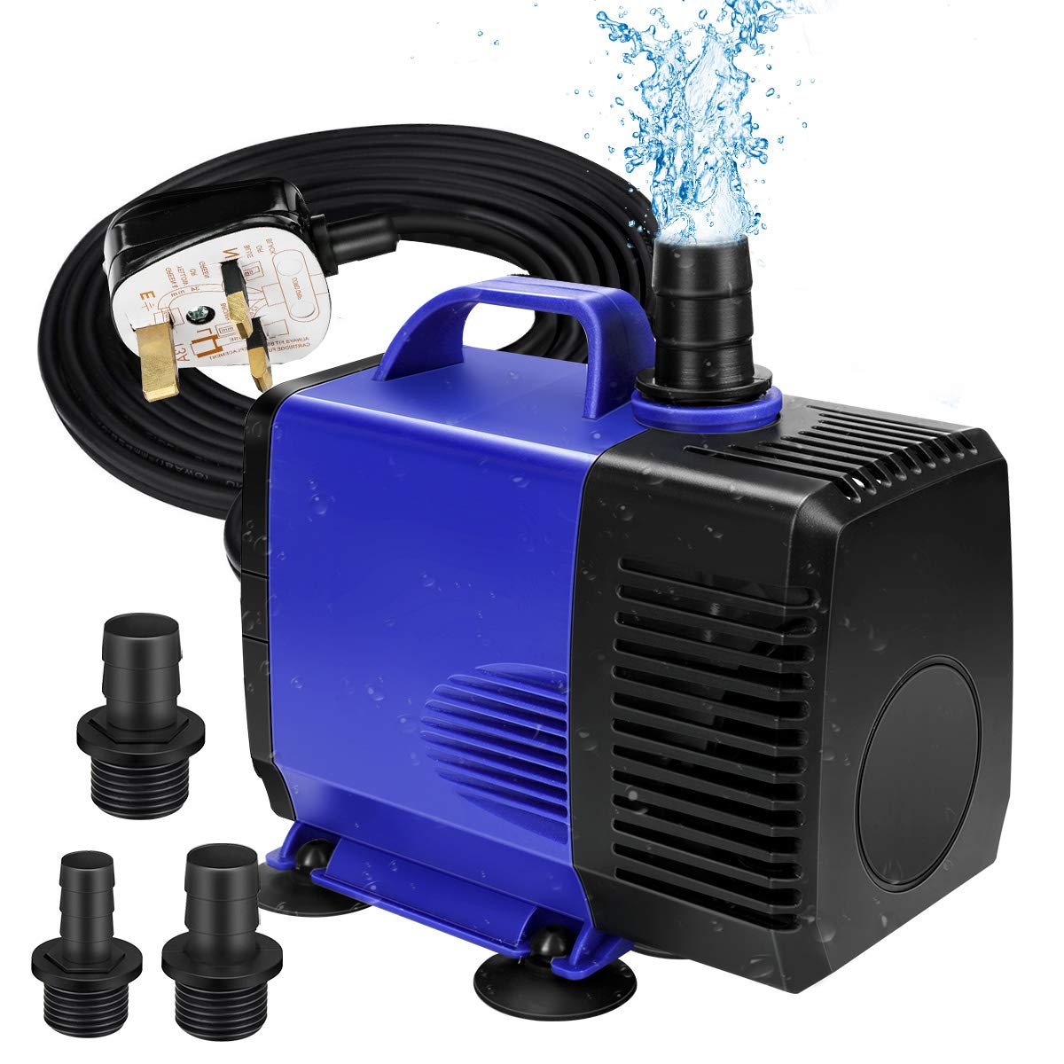 Buy Water Pump Powcan Submersible Water Pump 910Gph 3500L/H UltraQuiet