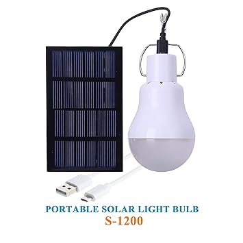 lampe solaire fait maison
