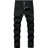 FREDD MARSHALL Boy's Skinny Fit Stretch Ripped Destroyed Distressed Fashion Kids Denim Jeans Pants