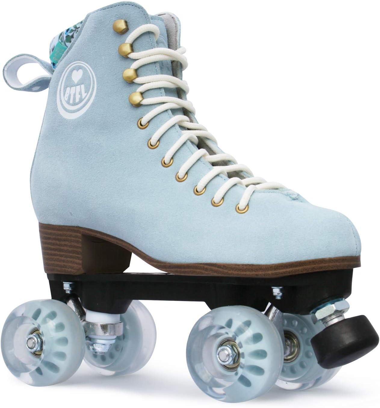 BTFL Pro Roller Skates for Women & Men with Height Adjustable stoppers - Ideal for Rink, Artistic and Rhythmic Skating