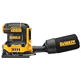 DEWALT 20V MAX XR Brushless Cordless 1/4 Sheet Variable Speed Sander (Tool Only) (DCW200B)