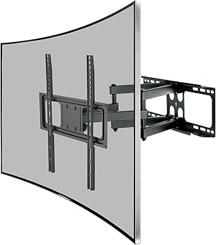 Savonga Curved Tv Wandhalterung Fur 32 40 42 43 49 50 Amazon De Elektronik
