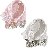 Tsuchbis 2 Pack Boho Triangle Bandana Headbands for Women, Non-Slip Hair Scarf Headband, Soft Bohemian Turban, Perfect for Hair Styling, Lace Hair Bandana