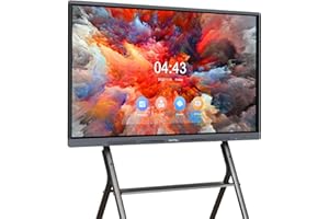 ARMERBOARD 55'' 4K UHD Smart Board, Interactive Display,Touch Screen Digital Electronic Whiteboard for Classroom with Wireless Screen Sharing Interactive Whiteboard
