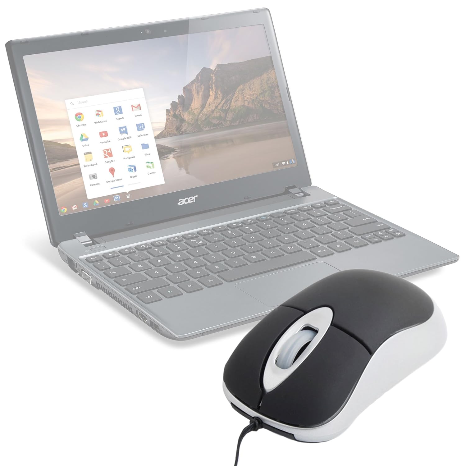 DURAGADGET Mini Laptop USB Mouse For Acer Chromebook: Amazon.co.uk: Electronics
