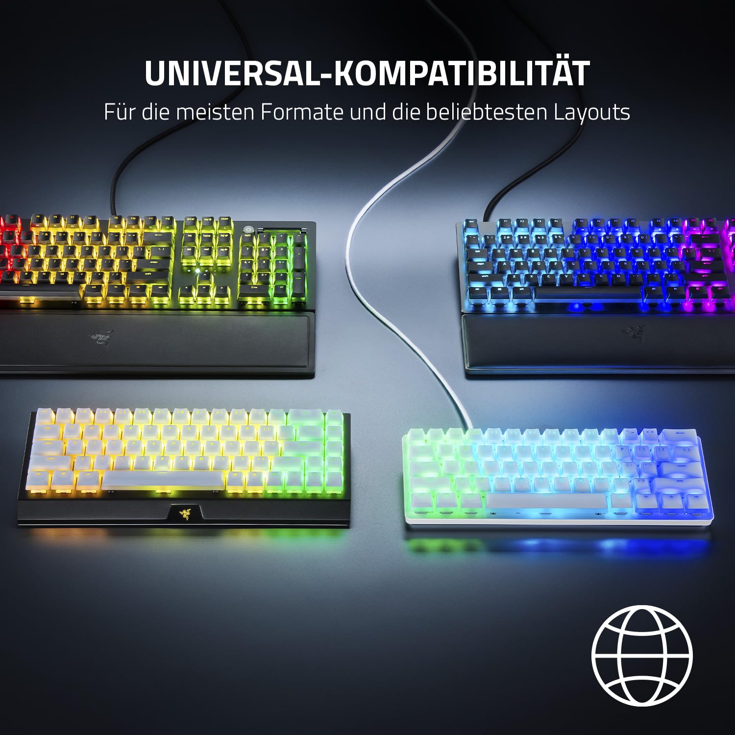 Mua Razer Phantom Keycap Upgrade Kit - Almost Invisible Pudding Design ...